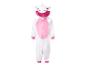 Weißer und rosa Kinder-Einhorn-Overall-Pyjama