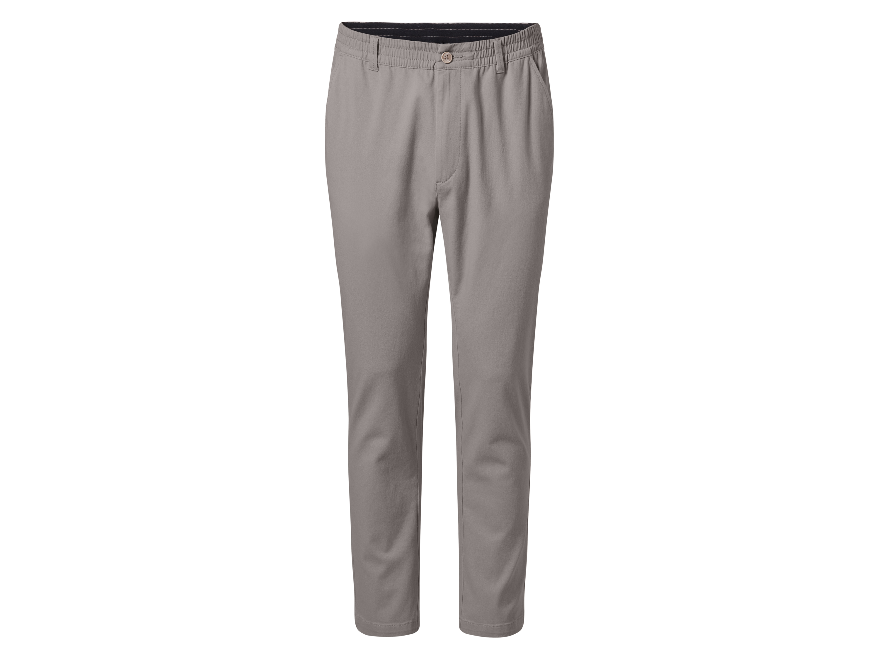 ESMARA MEN Herren Chino, Slim Fit (Grau, XL (56/58))
