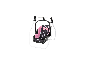 Rosa-schwarze Puppenschaukel von BAYER DESIGN.