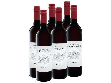 6 x 0,75-l-Flasche Weinpaket Ambleside Shiraz South Australia trocken, Rotwein