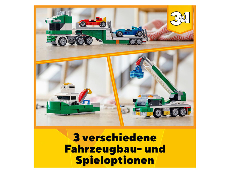Gehe zu Vollbildansicht: LEGO® Creator 31113 »Rennwagentransporter« - Bild 7