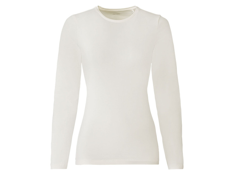 Gehe zu Vollbildansicht: esmara® Damen Langarmshirt, 2 Stück, weiche Qualität mit Soft-Touch-Effekt - Bild 13