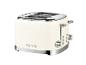 Cremefarbener Toaster mit Chromdetails und der Aufschrift „1973“.