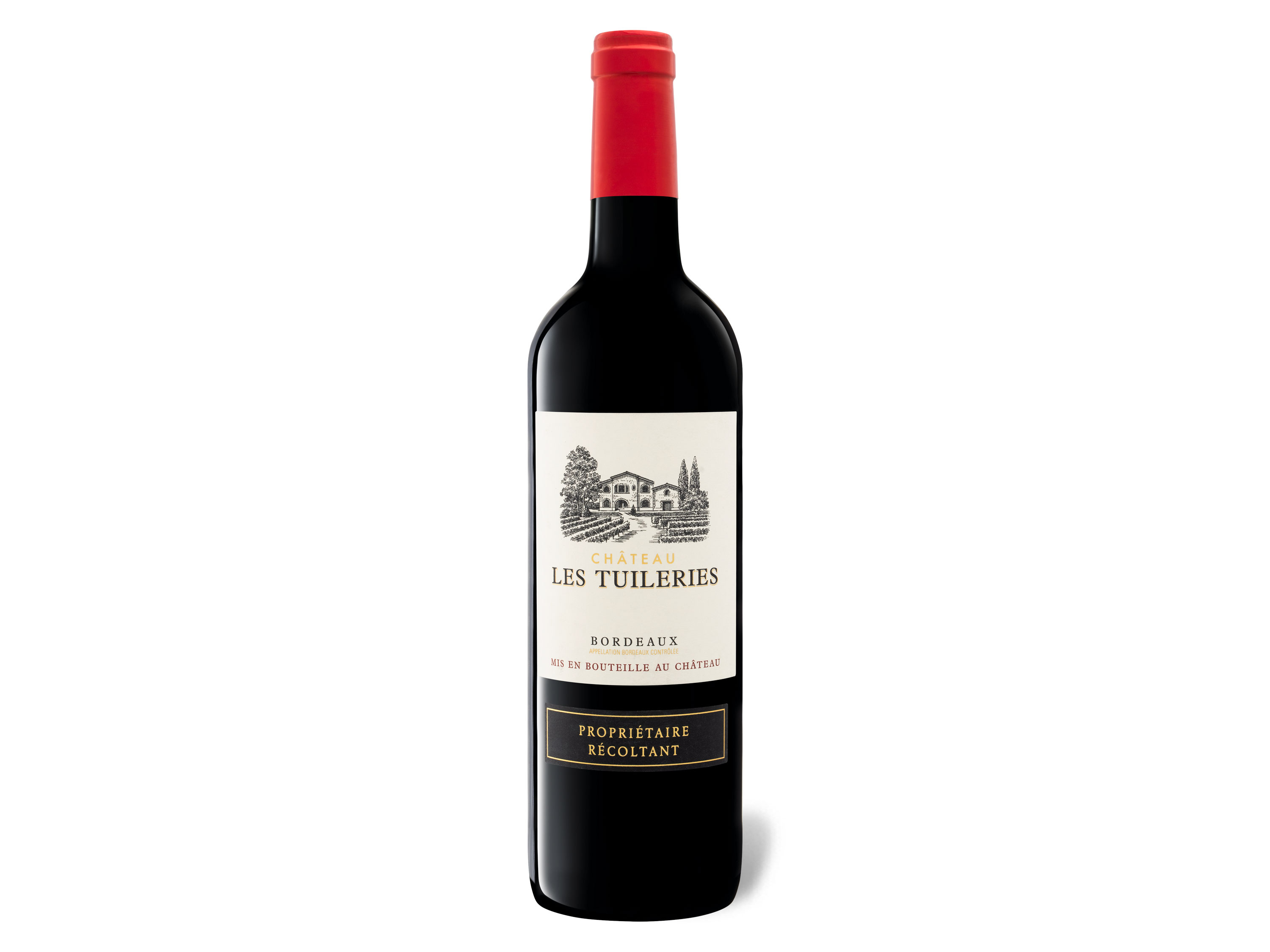 Château Les Tuileries Bordeaux AOC trocken, Rotwein 2022 Wein & Spirituosen Lidl DE