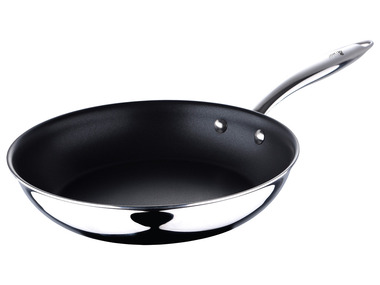 Masterpro Bratpfanne, Edelstahl, Ø 24 cm