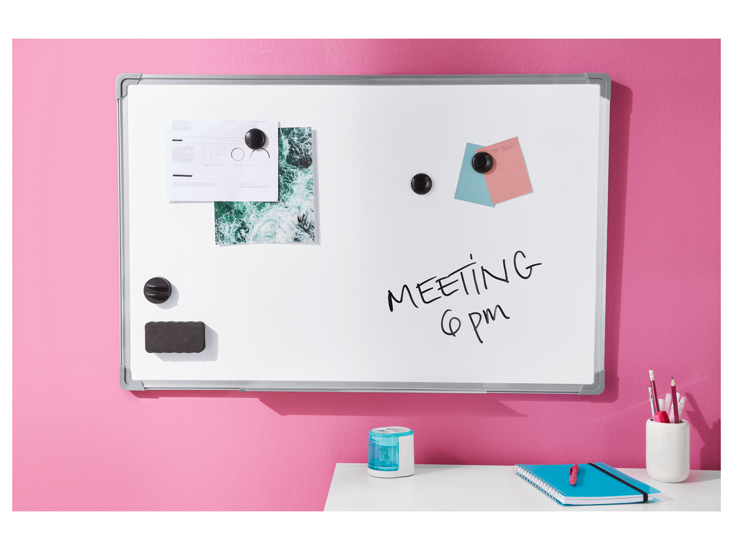 UNITED OFFICE® White Board, 6-teilig | LIDL | Stifte & Schreibwaren