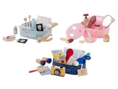 LUPILU® Zahnarzt-Set / Beauty-Set / Detektiv-Set