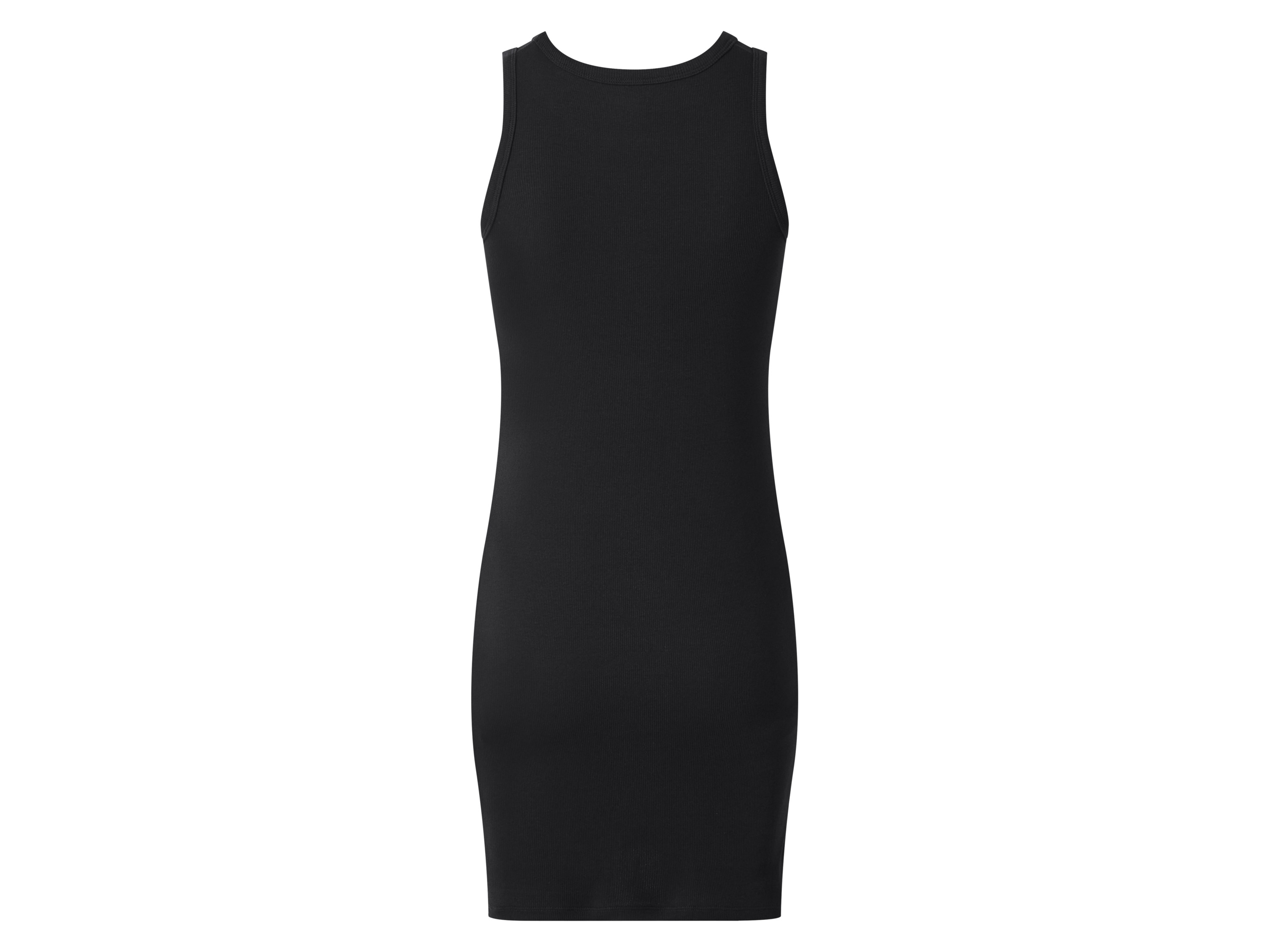 Thumbnail - Esmara Kids Geripptes Kleid (Schwarz, 158/164)