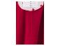 Rote Fleecejacke mit Namensschild