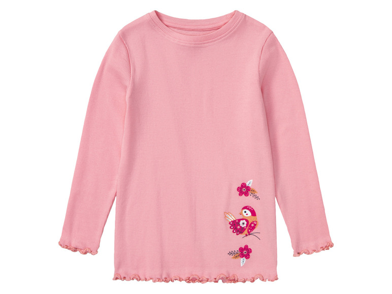 Gehe zu Vollbildansicht: lupilu® Kleinkinder Pyjama in modischer Ripp-Qualität - Bild 9