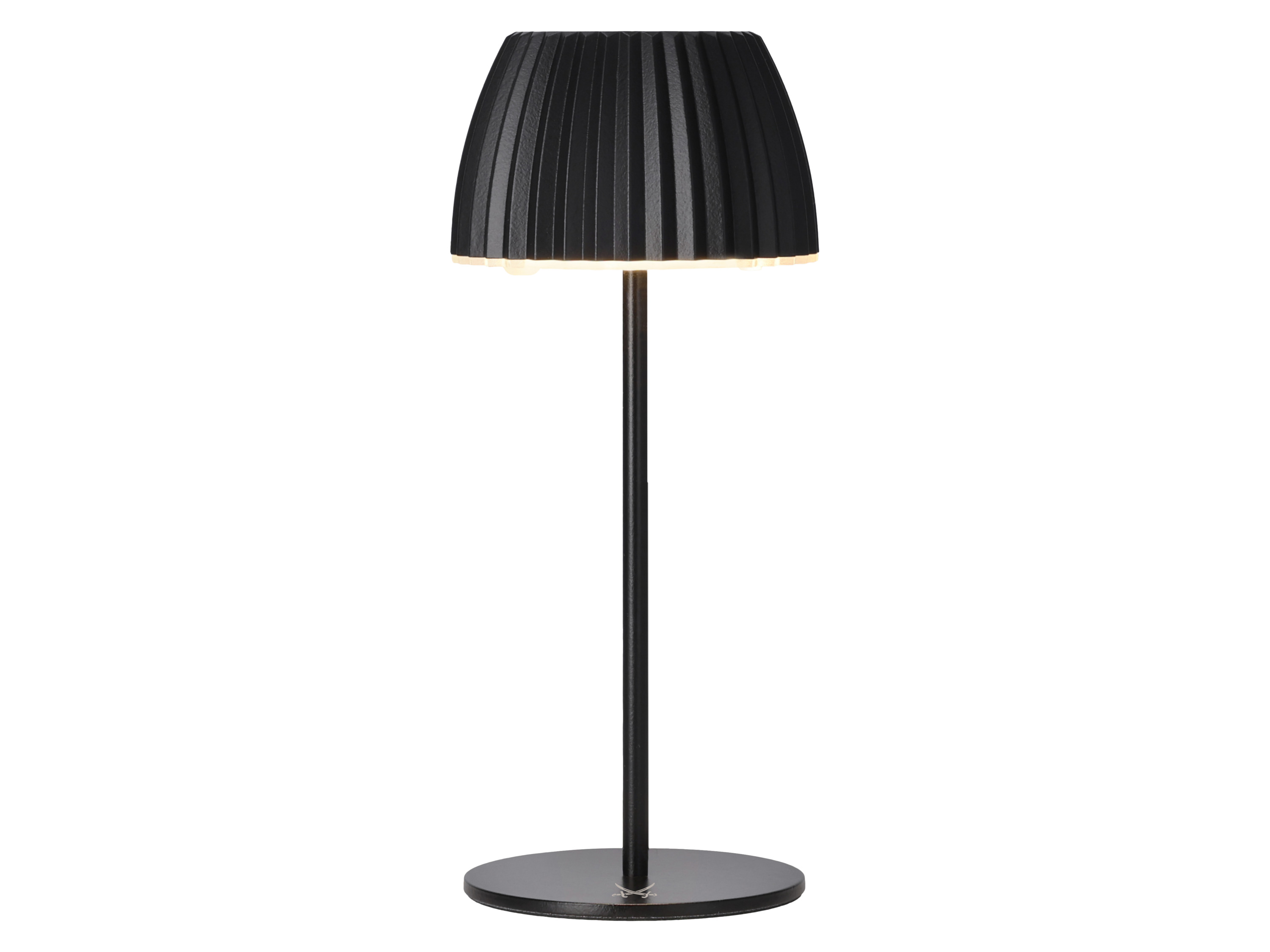 SANSIBAR LED-Akku-Tischleuchte mit LED und Touchdimmer (Schwarz) – Bild 3 von 4