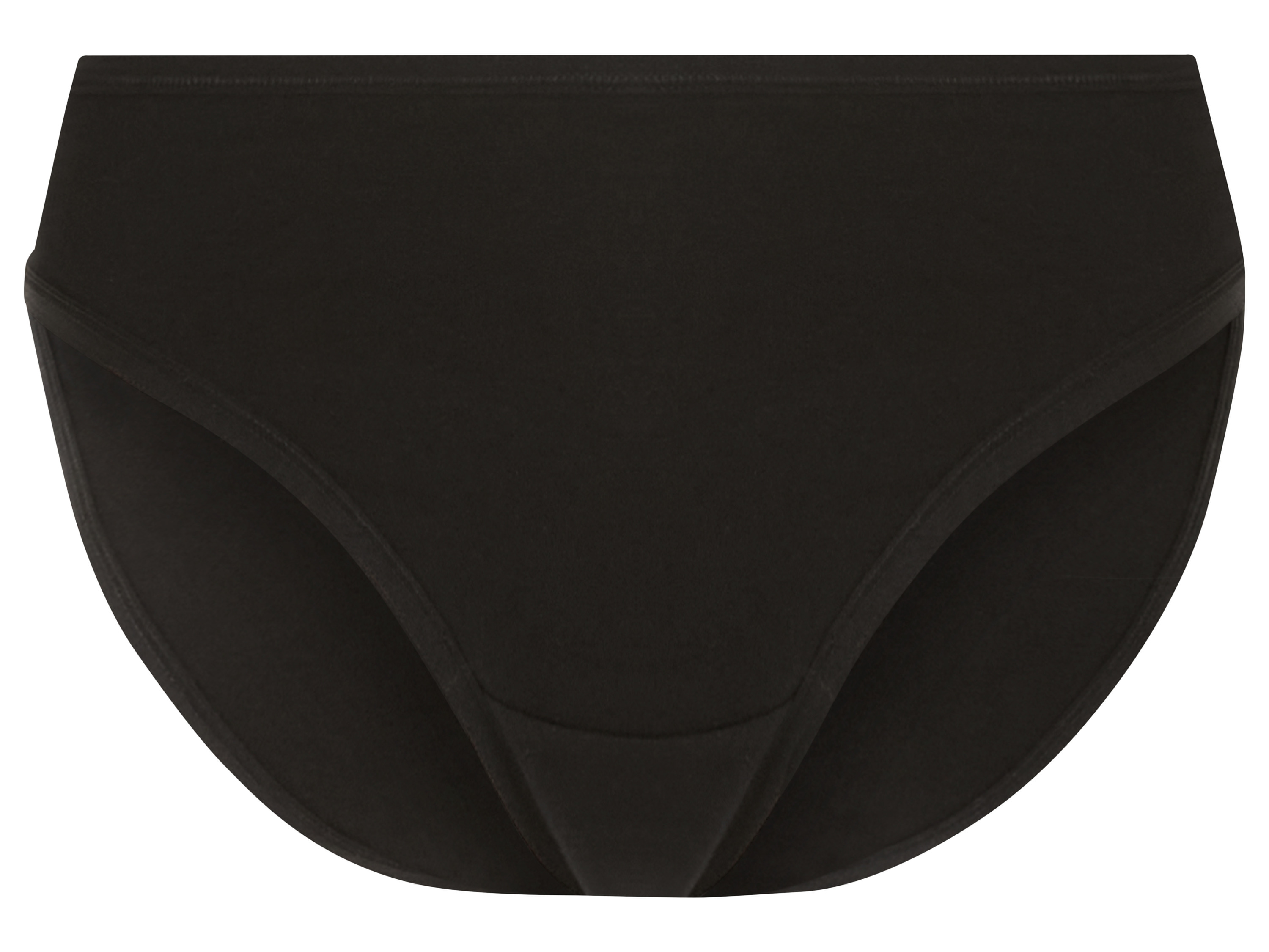 ESMARA® Damen Slip 5er (schwarz/grau/weiß, S(36/38)) – Bild 2 von 4