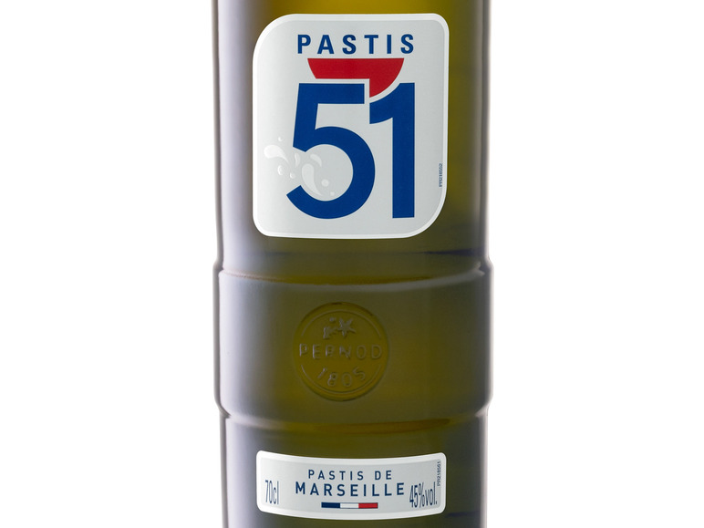 Anisée 45% 51 Pastis Vol