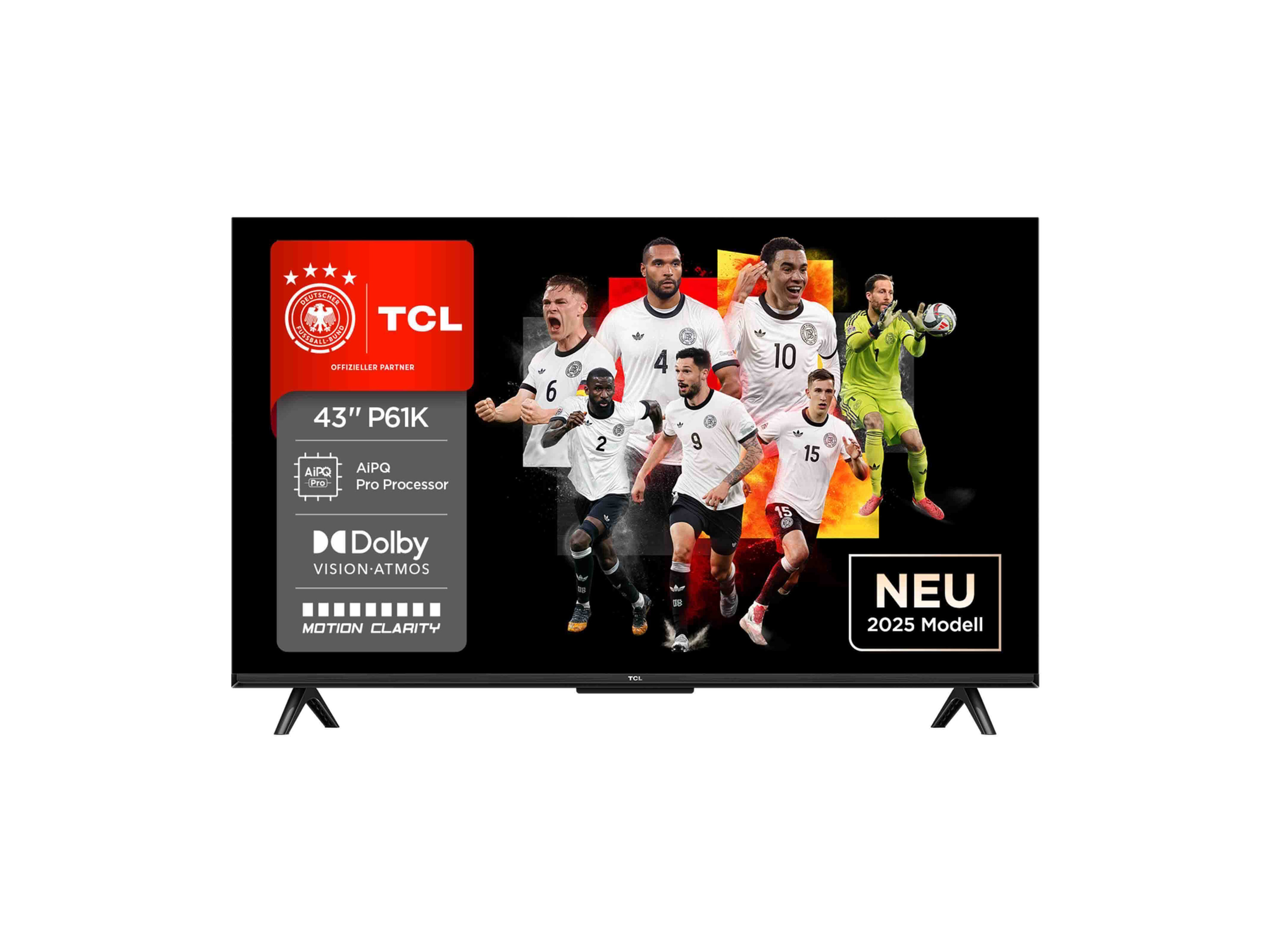 Thumbnail - TCL 43 Zoll UHD 43P61K TV