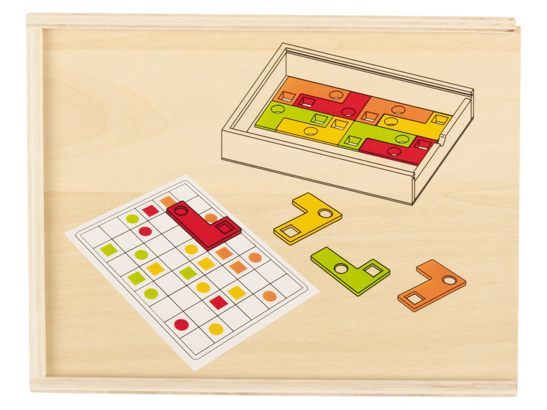 Gehe zu Vollbildansicht: Playtive Lernspiel aus Holz, nach Montessori-Art - Bild 4