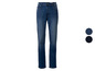 Blaue Jeans mit hohem Bund