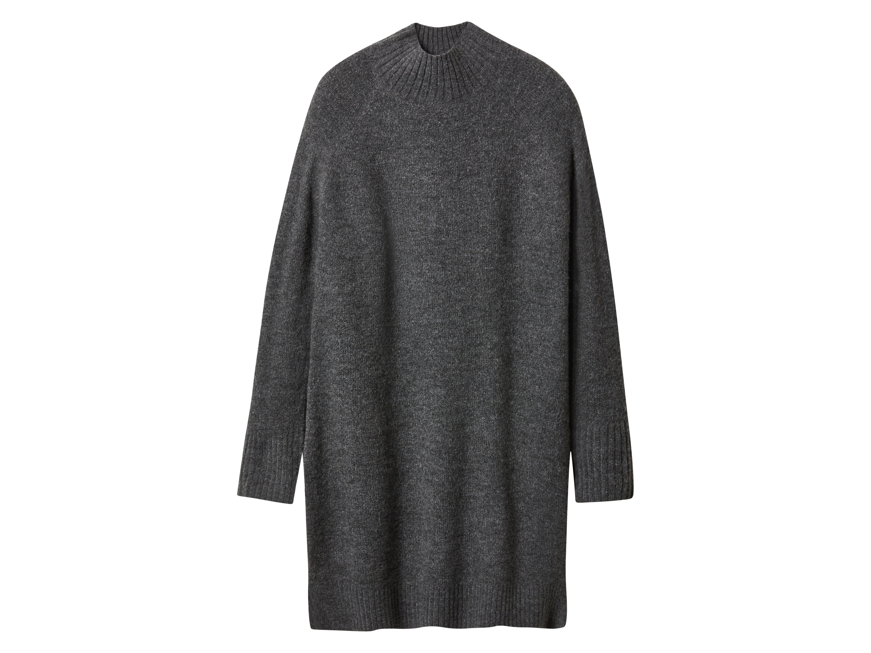 ESMARA® Damen Strickkleid (Grau, XL(48/50))