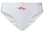 Weiße Unterhose mit Wassermelonen-Druck.