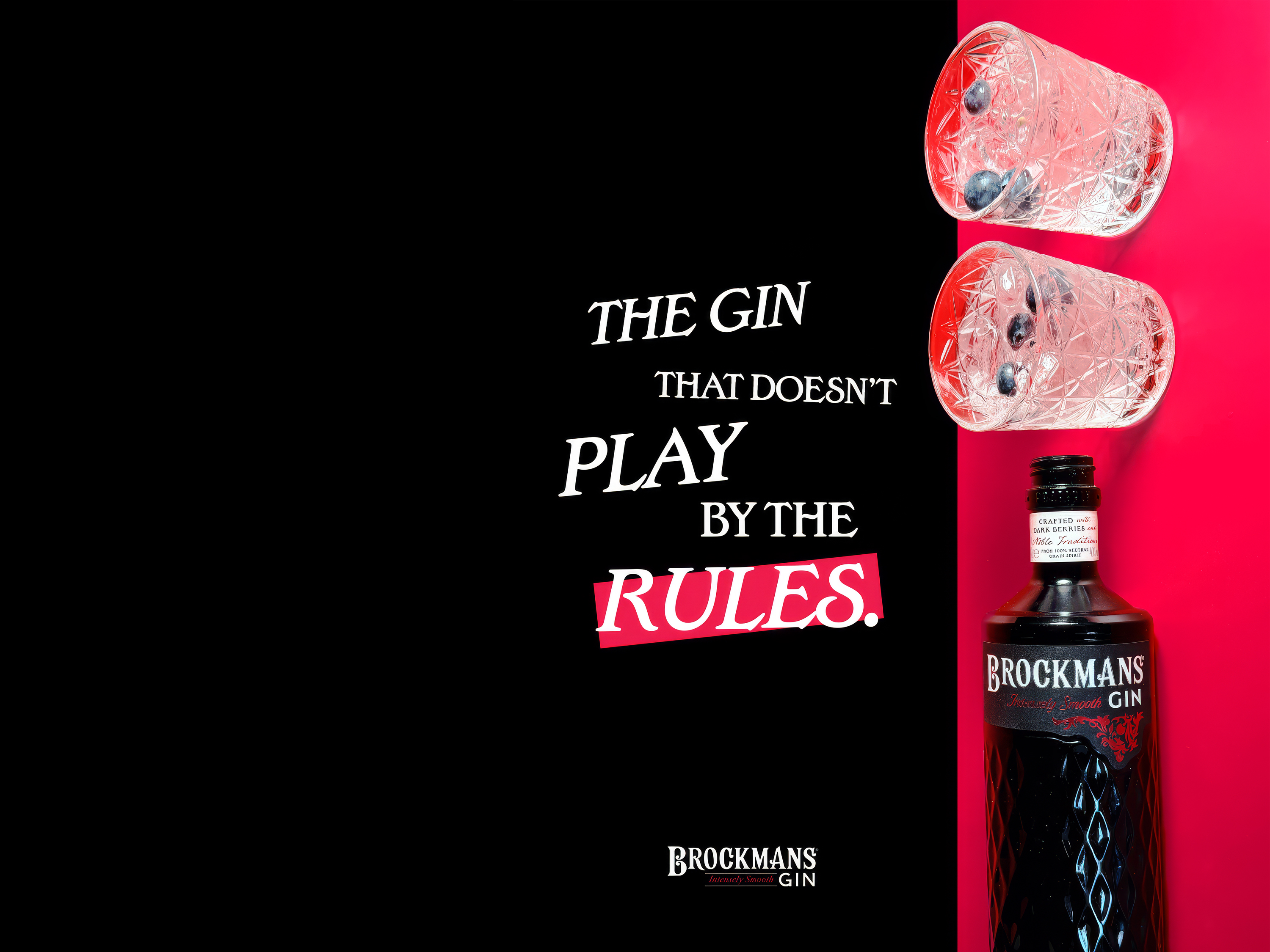 BROCKMAN'S Intensely Smooth Premium Gin 40% Vol – Bild 4 von 4