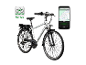 Zündapp Z802 28 Zoll Herren Trekking E-Bike mit Ananda Ride App Anzeige.