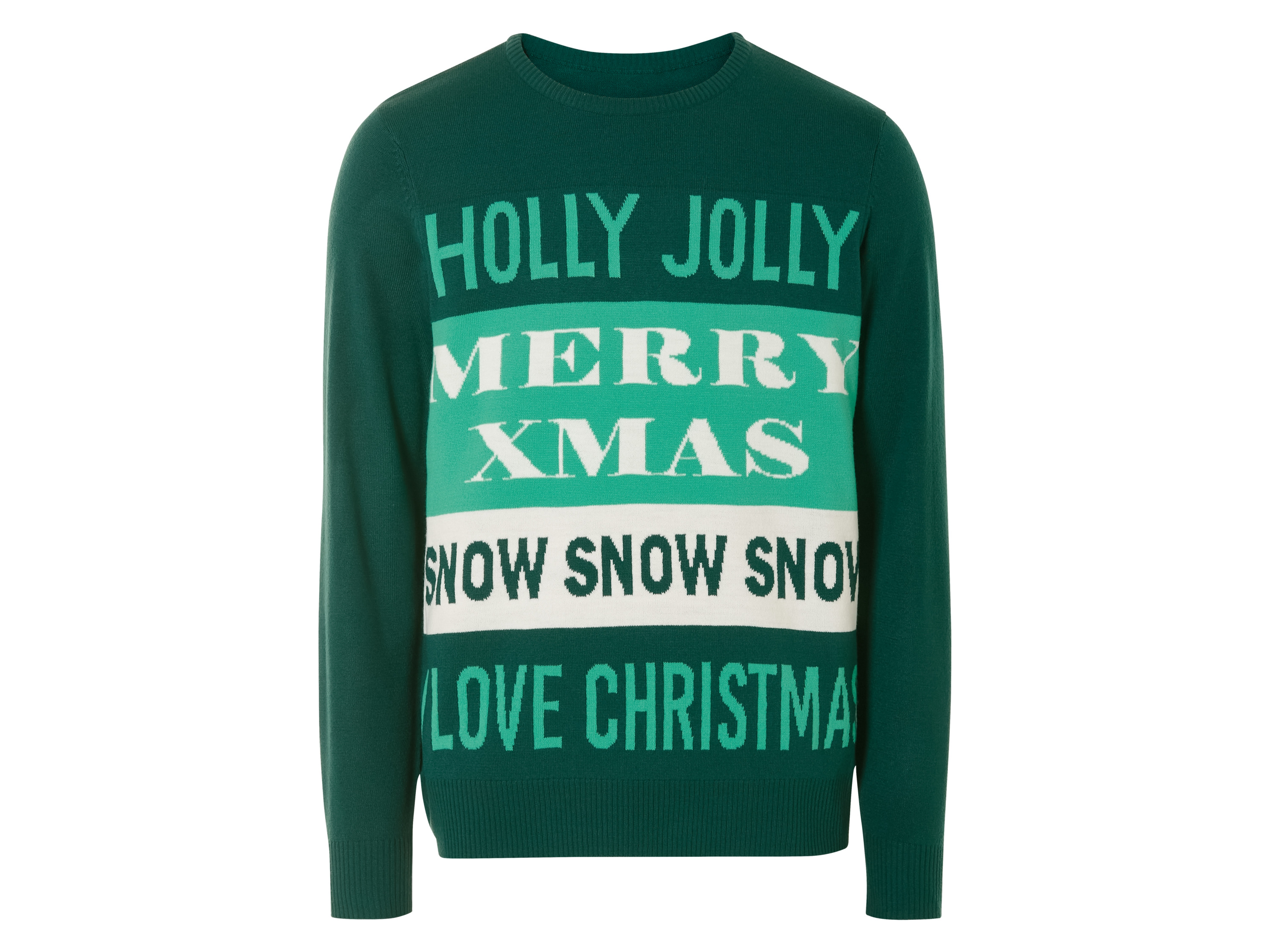 LIVERGY® Herren Pullover Weihnachten (Grün, XXL (60/62)) | 04335814020262 LIVERGY® Herren Pullover Weihnachten (Grün, XXL (60/62)) | 04335814020262