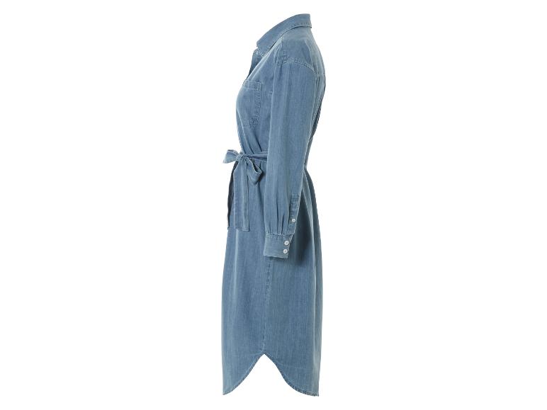 Damen Jeanskleid im angesagten Hemdblusen-Style