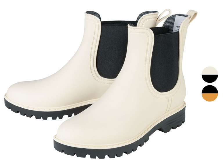 Go to full screen view: ESMARA® women's Chelsea rain ankle boots, with elasticated sides - Image 1