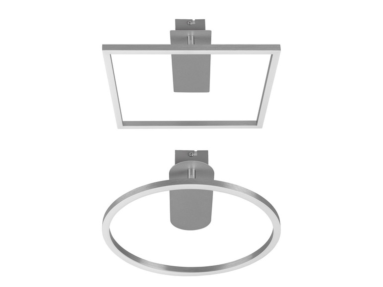 Gehe zu Vollbildansicht: LIVARNO home LED-Deckenleuchte, mattiertem Metall - Bild 1