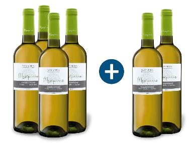 4 +2 Weinpaket Mezquiriz Chardonnay DO trocken, Weißwein 