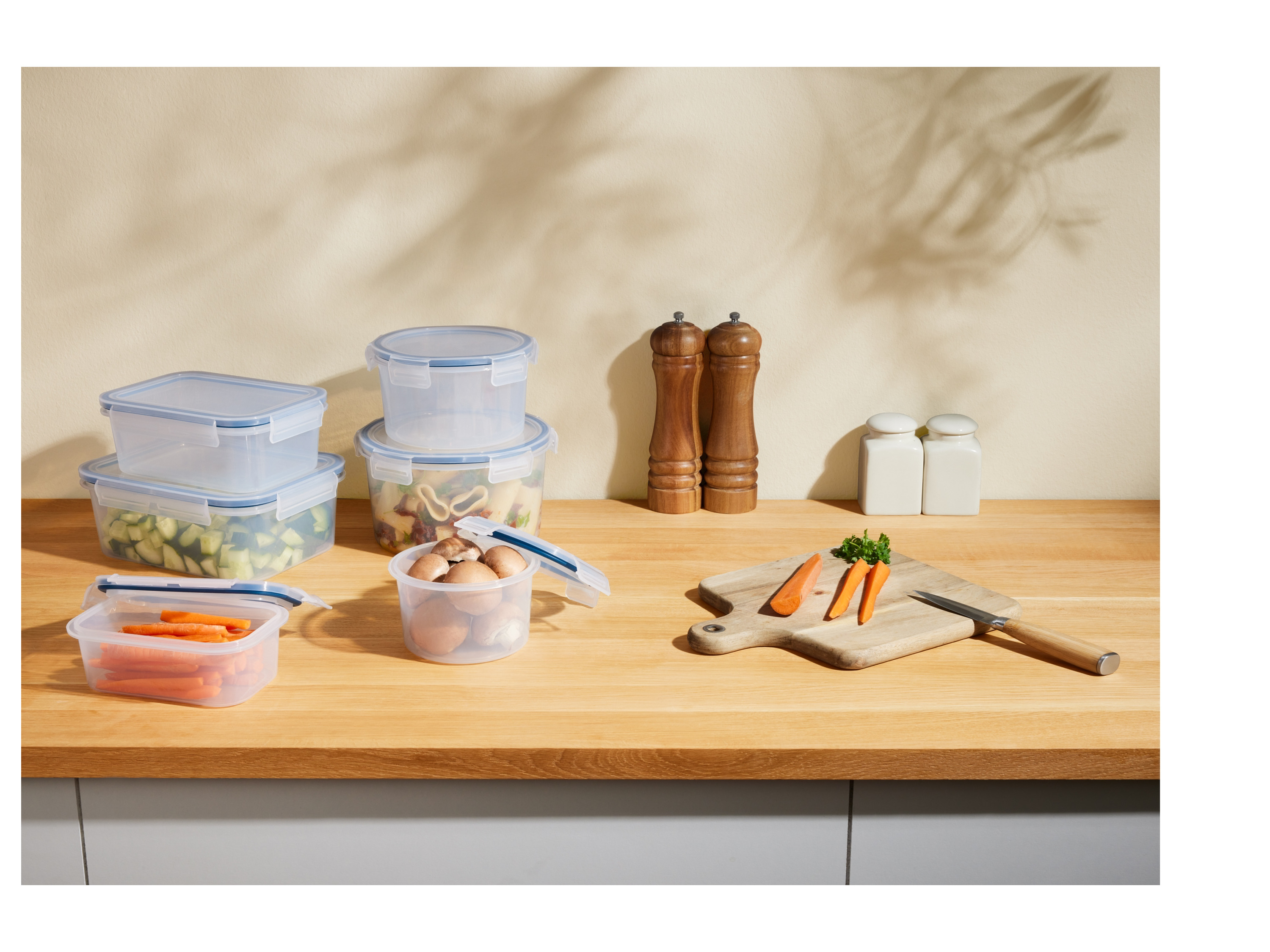 Thumbnail - SILVERCREST® Frischhaltedosen-Set, 6-teilig (rechteckig & rund)