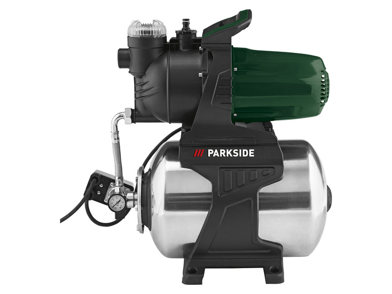 Gehe zu Vollbildansicht: PARKSIDE® Hauswasserwerk Edelstahl »PHWW 1300«, 24-Liter-Tank - Bild 3