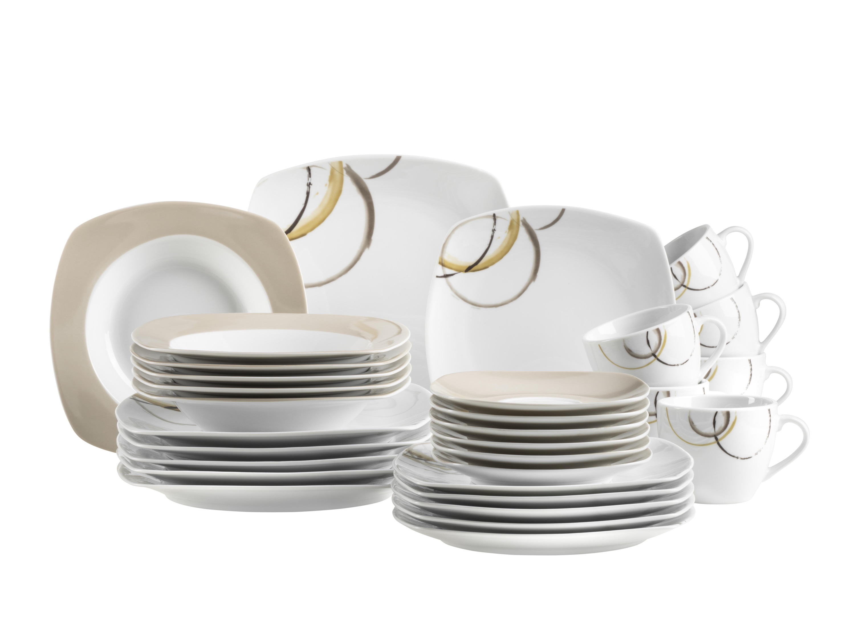 MÄSER Geschirrset »Nela«, 30-teilig | 09001794668903