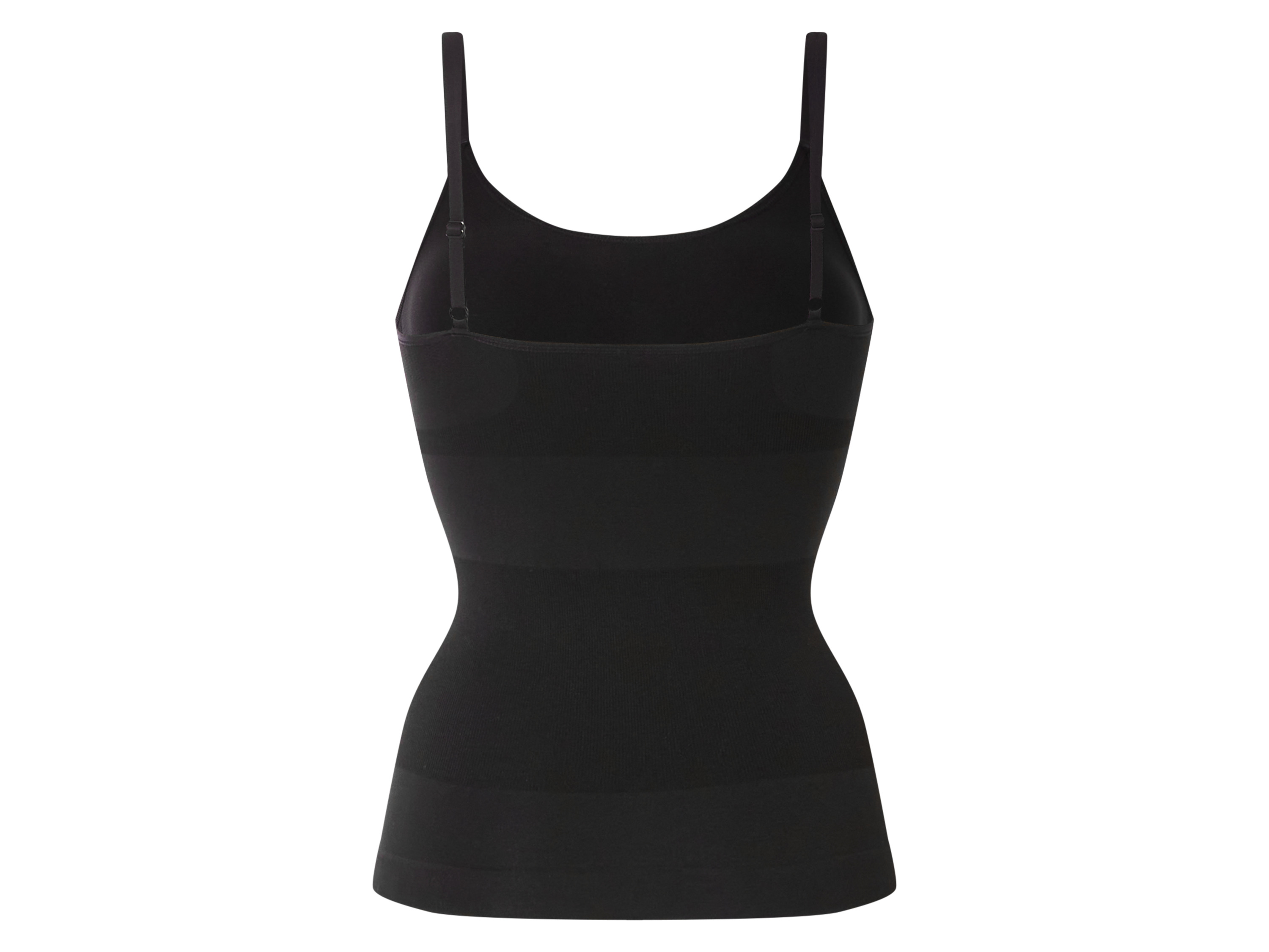 Thumbnail - esmara® Damen Top figurformend seamless (Schwarz, M(40/42))