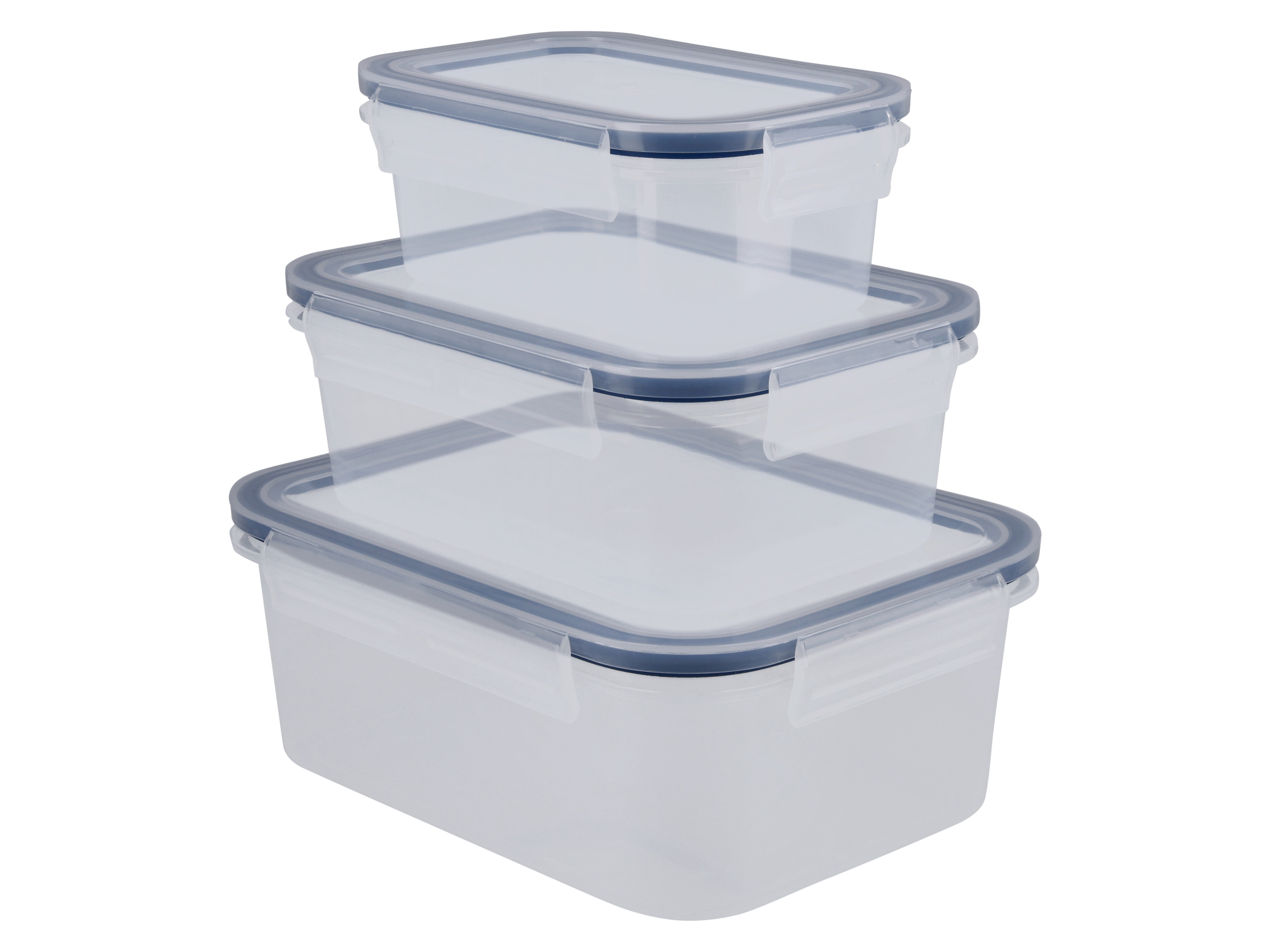 Thumbnail - SILVERCREST® Frischhaltedosen-Set, 6-teilig (rechteckig & rund)