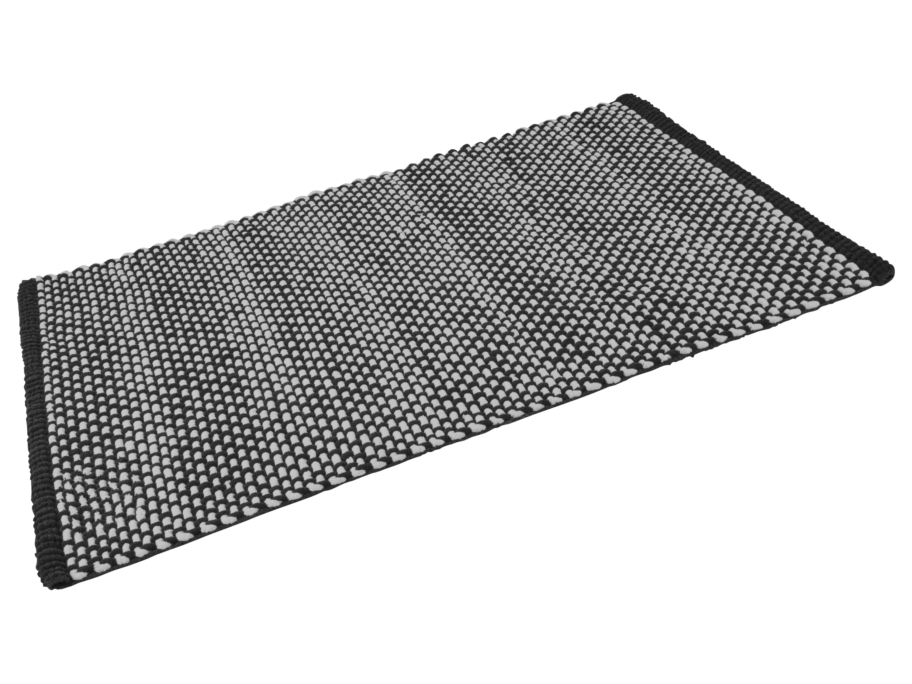 Thumbnail - LIVARNO home Struktur-Badematte, mit rutschhemmender Unterseite  (Grau)