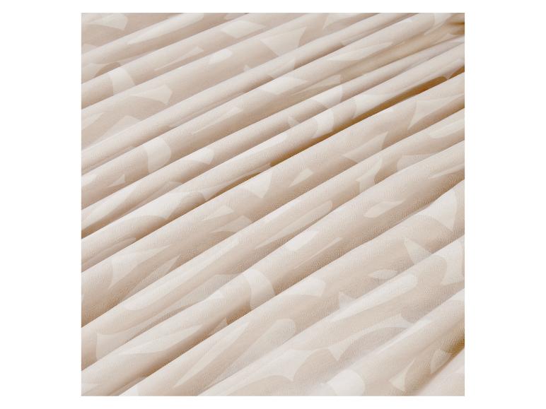 Beige Stoff mit abstraktem Muster.