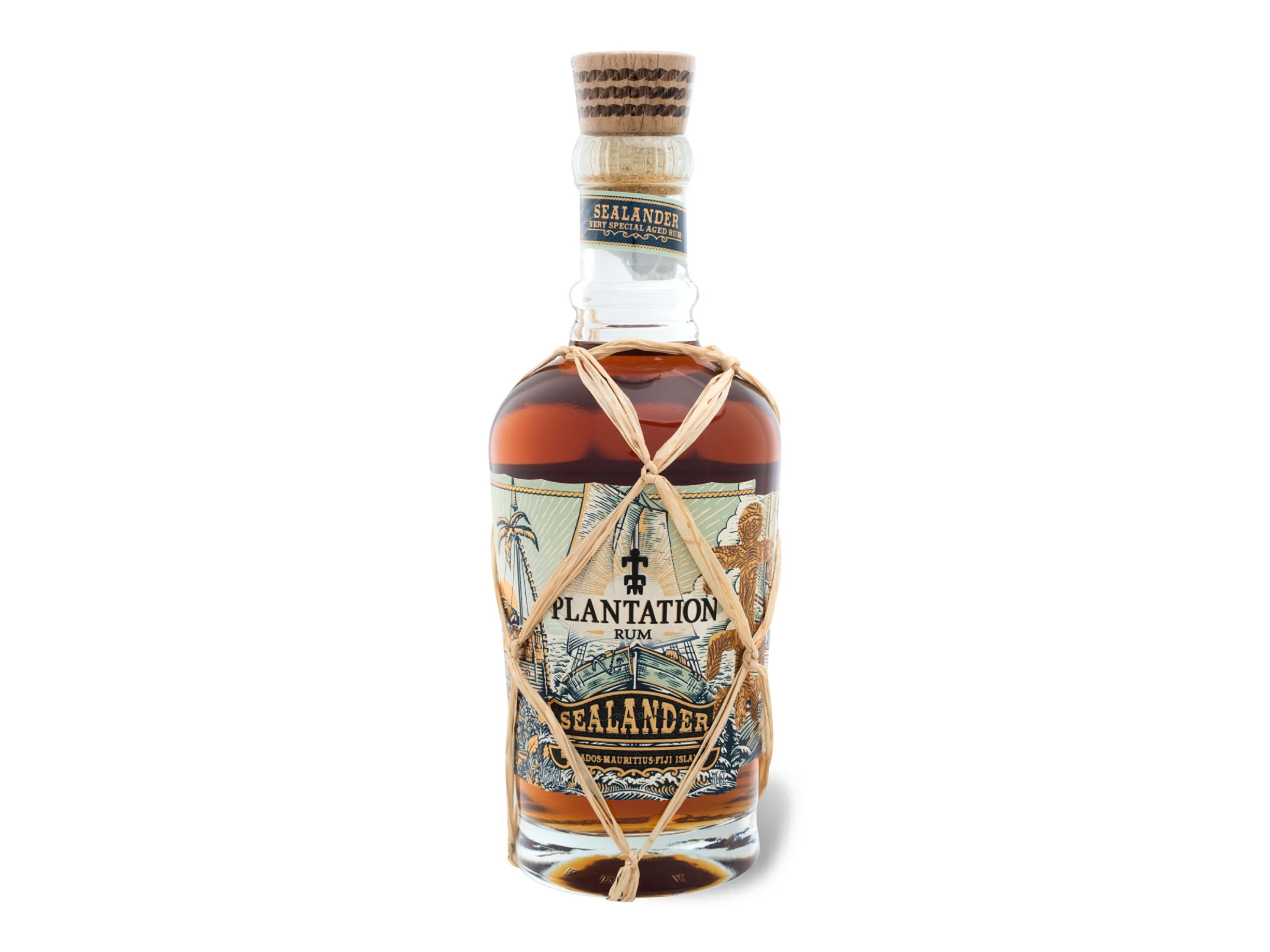 Plantation Sealander Barbados-Mauritius-Fiji Islands Rum 40% Vol