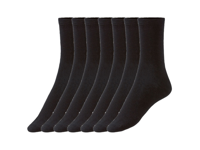 Gehe zu Vollbildansicht: esmara Damen Socken, 7 Paar, mit hohem Baumwollanteil - Bild 13