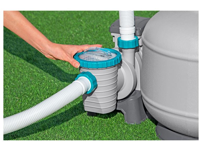 Sandfilteranlage mit Zeitschaltuhr 8.327 l/h, 280 W Grau