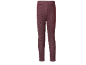 Bordeauxrote Kinder-Jeggings mit elastischem Bund und angedeuteten Taschen.