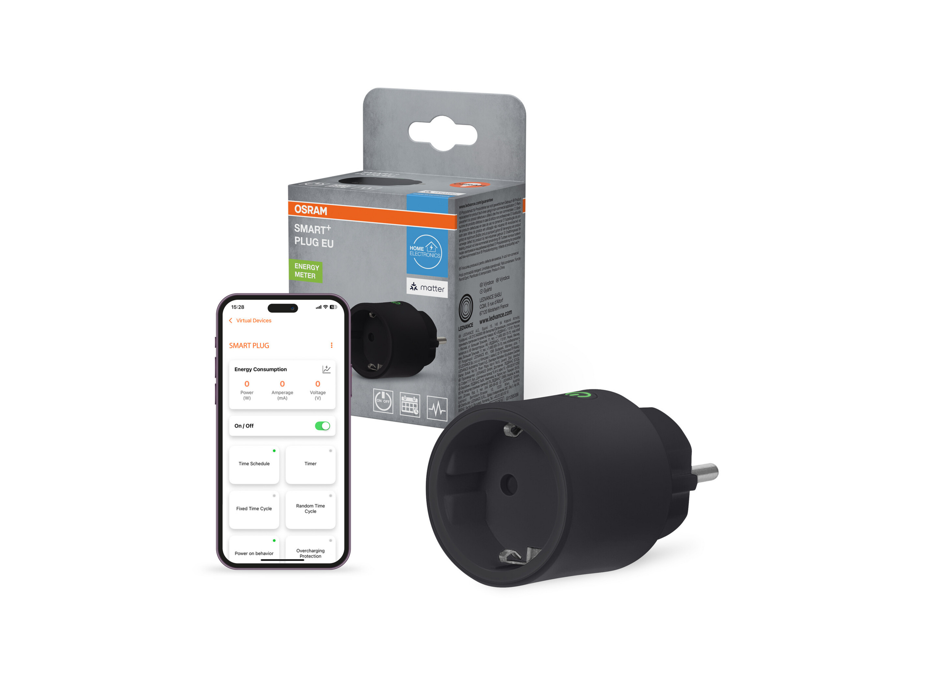 OSRAM Smart Wifi Matter (Schwarz)