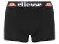 Schwarze Ellesse Boxershorts mit elastischem Bund.