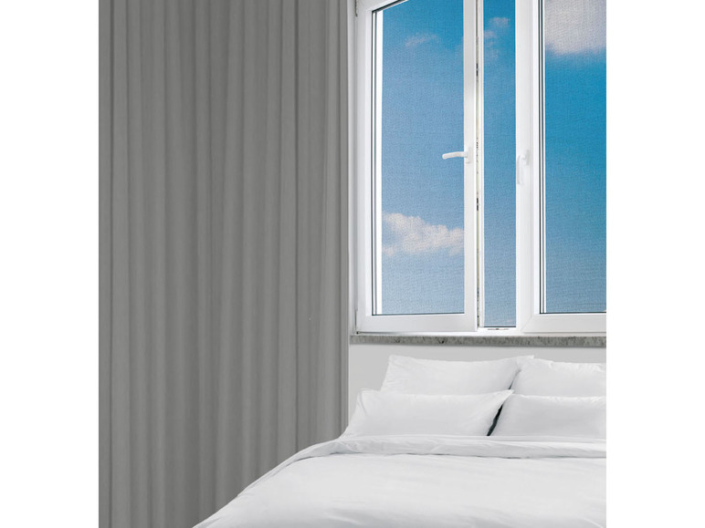 Gehe zu Vollbildansicht: Livarno Home Fenster Fliegengitter 130 x 150 cm im 2er Set / bodentief 130 x 220 cm - Bild 5