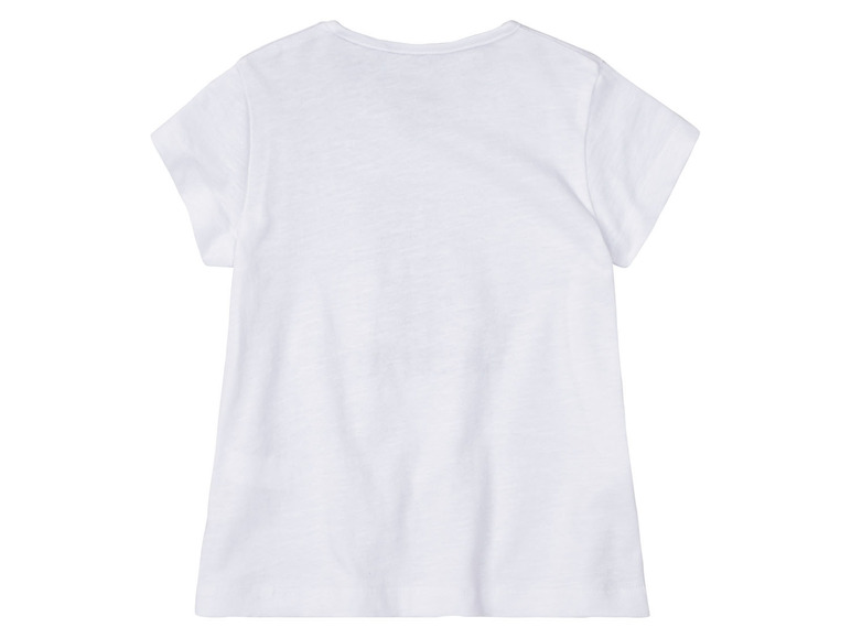 Gehe zu Vollbildansicht: lupilu® Kleinkinder Mädchen T-Shirts, 2 Stück, aus reiner Baumwolle - Bild 5