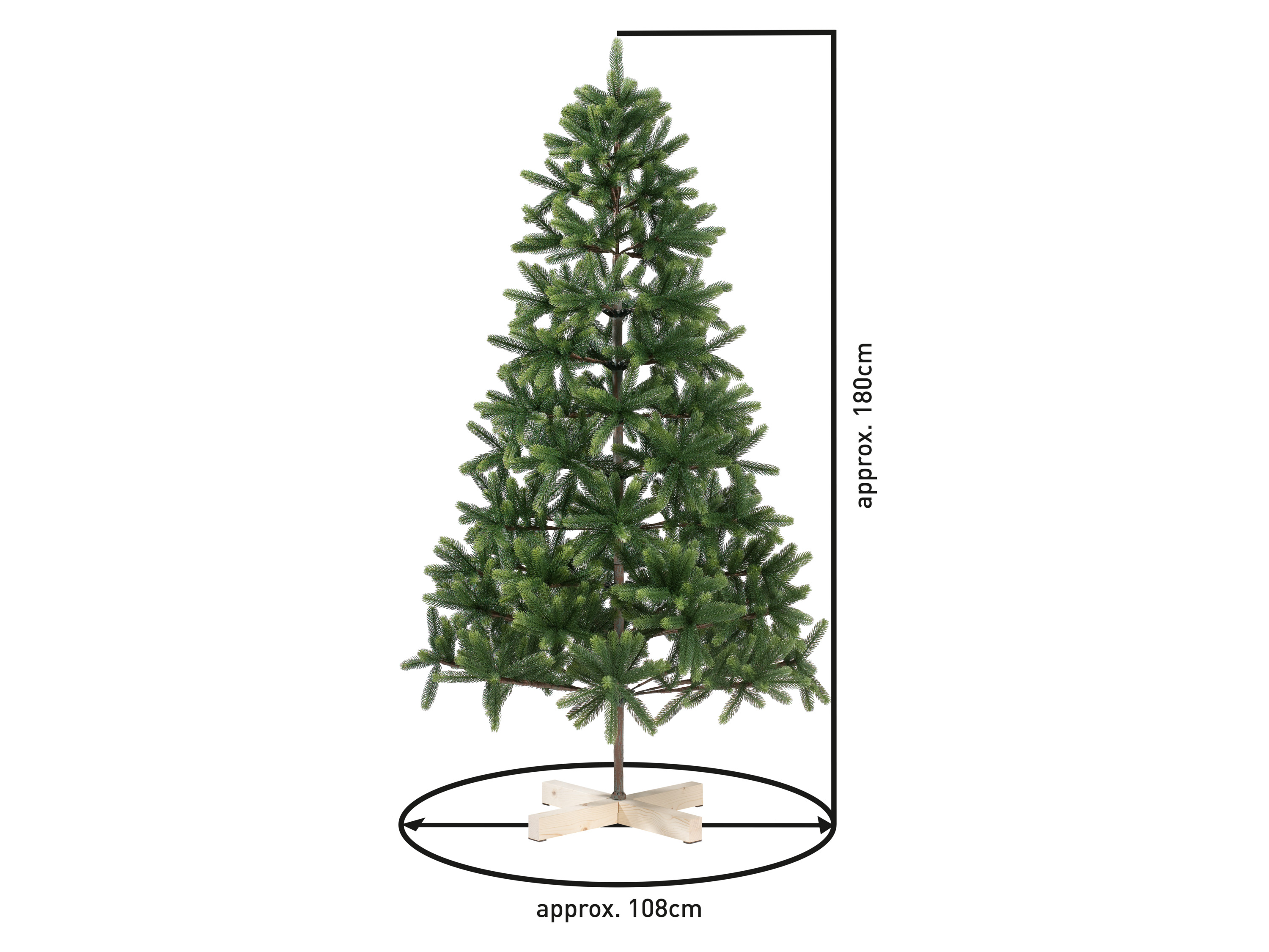 Thumbnail - LIVARNO home Weihnachtsbaum künstlich 180 cm