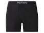 Schwarze Esmara Boxershorts mit weißem Logo am Bund