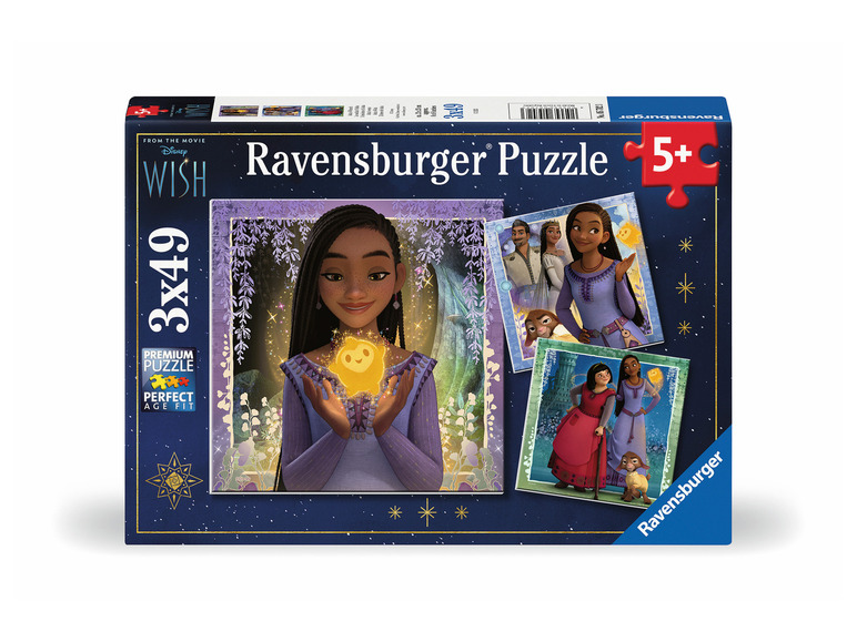 Gehe zu Vollbildansicht: Ravensburger Disney Wish Puzzle, 100 / 150 / 3x49 Teile - Bild 4