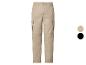 Beige Herren-Cargohose mit elastischem Bund
