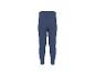 Blaue Herren-Pyjamahose mit elastischen Bündchen.