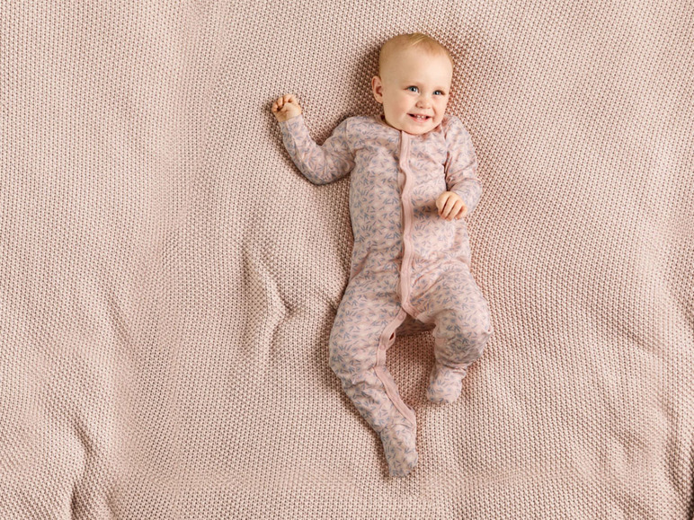 Gehe zu Vollbildansicht: LUPILU® Baby Schlafoverall, 3 Stück, aus reiner Bio-Baumwolle - Bild 3